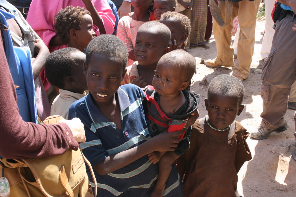 Food-aid distribution in Somalia